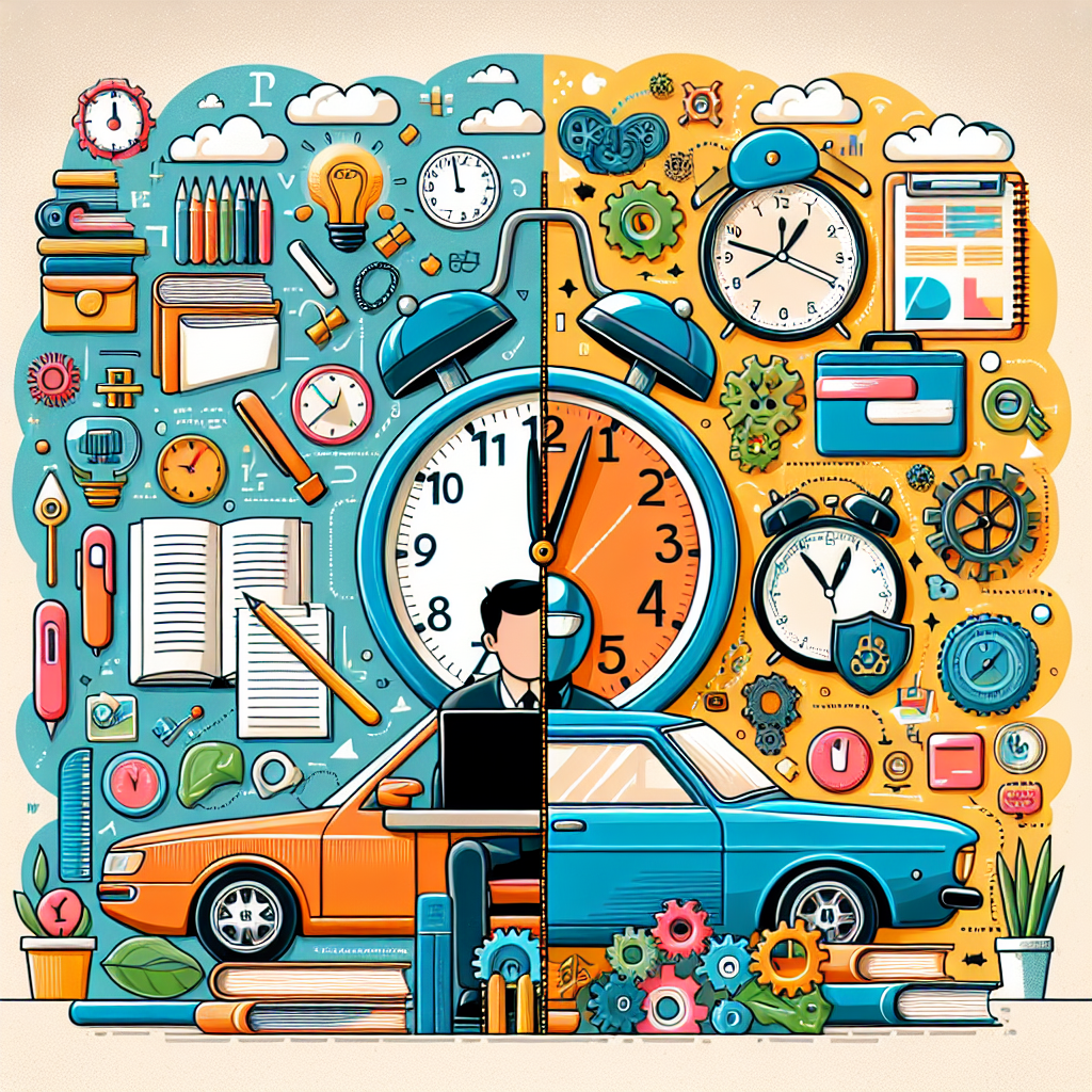 Comment bien organiser son temps entre théorie et pratique en formation VTC ?