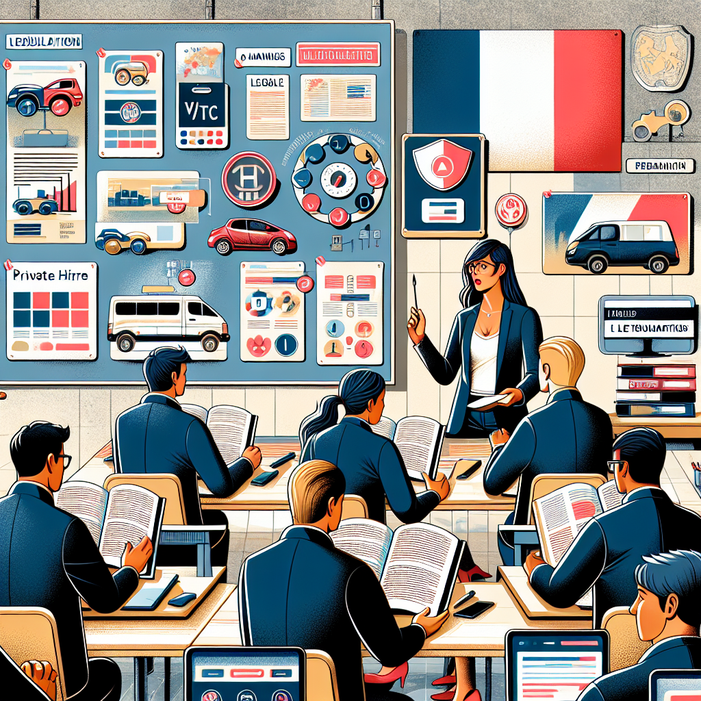 Comment bien comprendre la législation VTC pendant la formation ?
