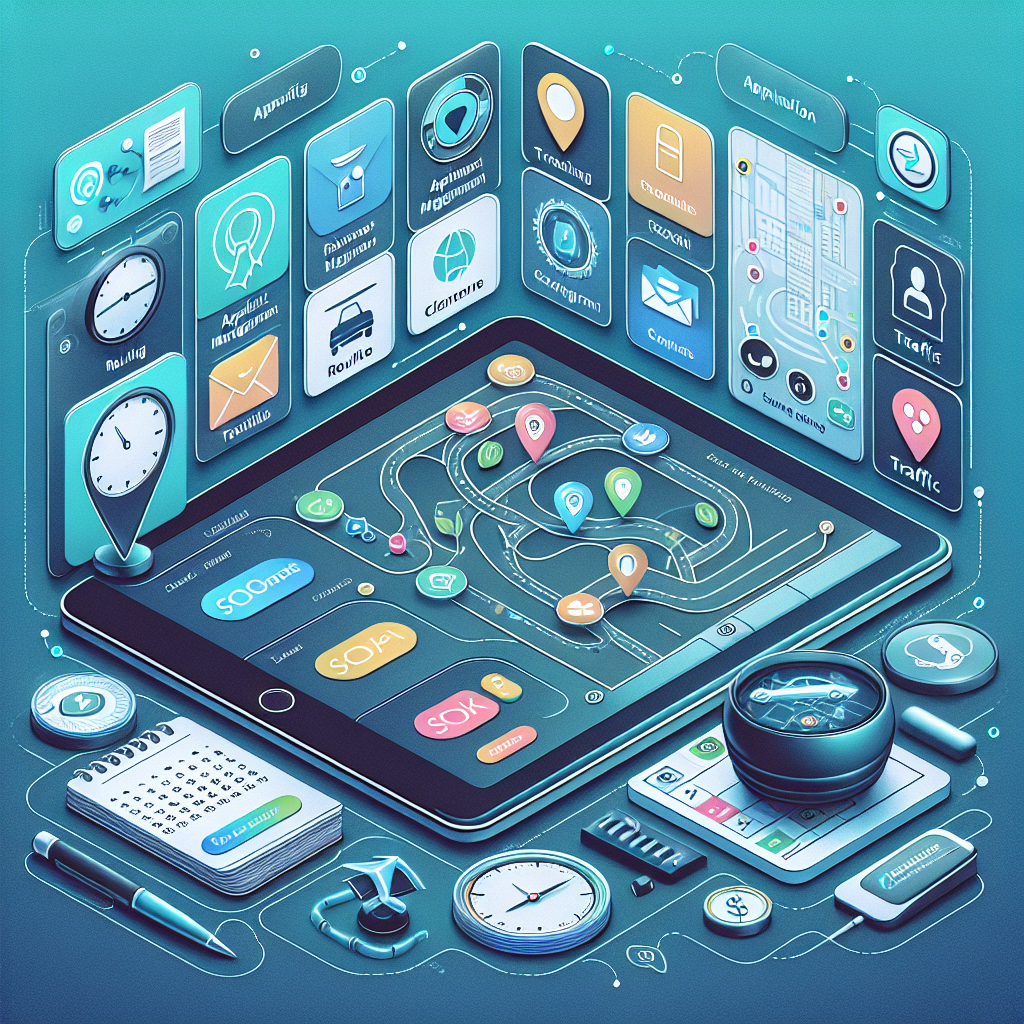 Les applications indispensables pour la gestion administrative d’un chauffeur VTC